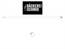 Tablet Screenshot of meisterbaecker-schmid.de